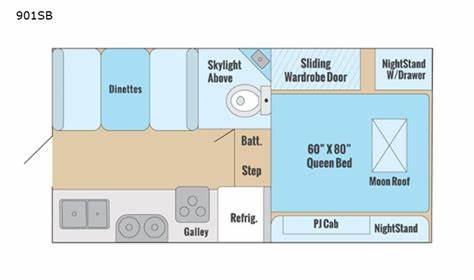 2023 ALP ADVENTURER 901SB, , floor-plans-day image number 0